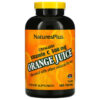 NaturesPlus Orange Juice Chewable Vitamin C 500 mg 180 Tablets 97467024670