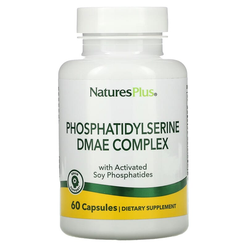 NaturesPlus Phosphatidylserine DMAE Complex 60 Capsules 97467051805