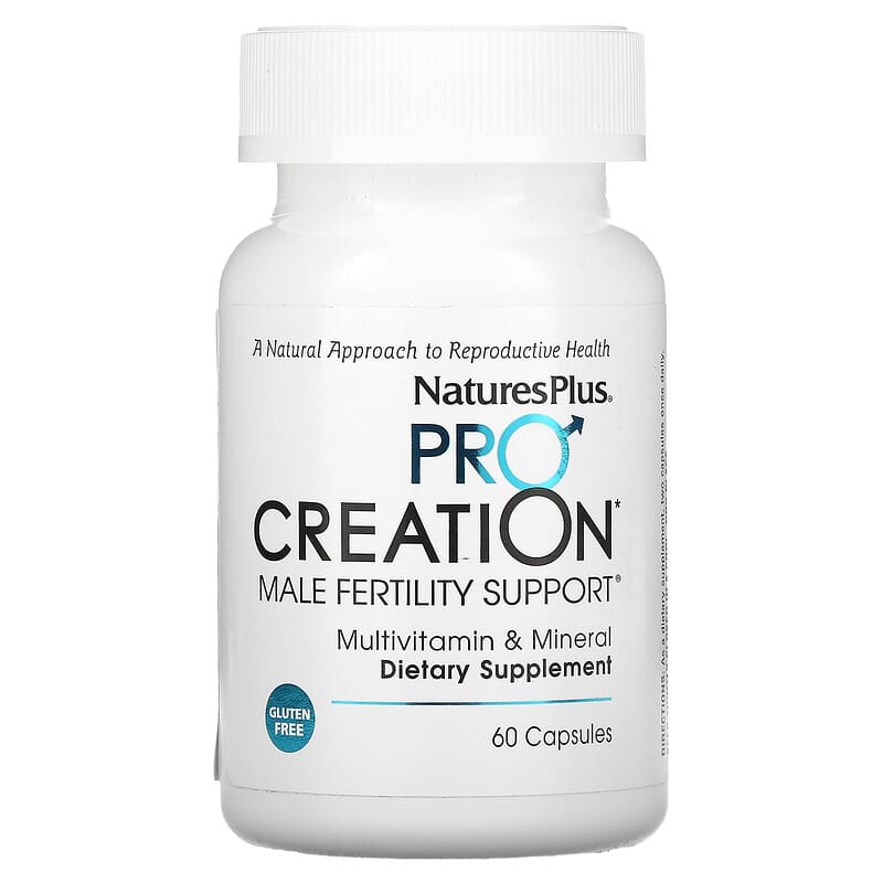 NaturesPlus ProCreation Male Fertility Support 60 Capsules 97467487260