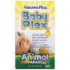 NaturesPlus Source of Life Animal Parade Baby Plex Sugar Free Multivitamin Liquid Drops Natural Orange Flavor 2 fl oz (60 ml) 97467299887