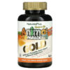NaturesPlus Source of Life Animal Parade Gold Children's Chewable Multi-Vitamin & Mineral Supplement Orange 120 Animal-Shaped Tablets 97467299368