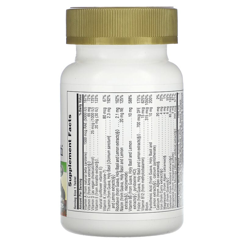 NaturesPlus, Source of Life Garden, Women's Once Daily Multi, 30 Vegan Tablets 97467307476