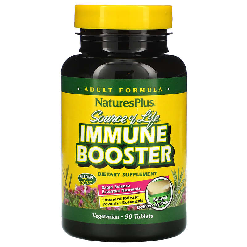 NaturesPlus Source of Life Immune Booster 90 Tablets 97467030886