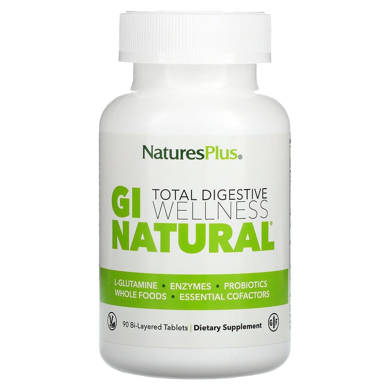 NaturesPlus Total Digestive Wellness GI Natural 90 Bi-Layered Tablets 97467043862