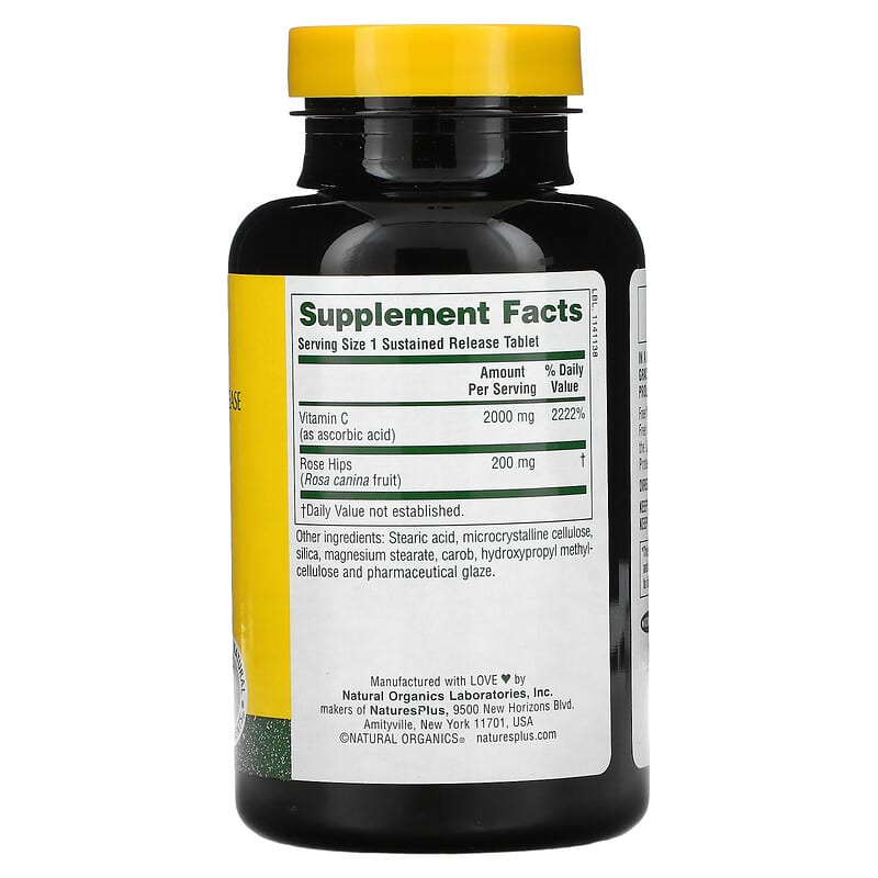 NaturesPlus, Ultra-C, 2,000 mg, 90 Tablets 97467022218