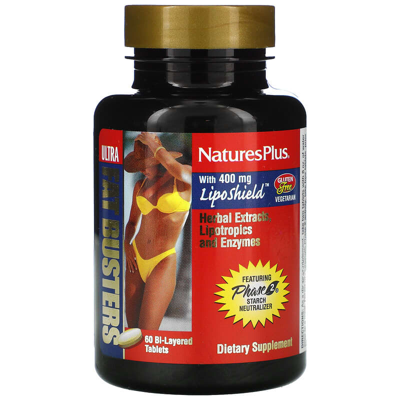 NaturesPlus Ultra Fat Busters 60 Bi-Layered Tablets 97467043381