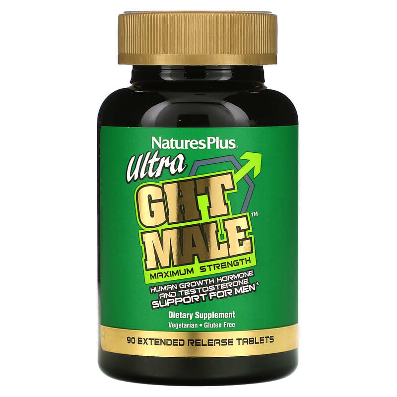 NaturesPlus Ultra GHT Male Maximum Strength 90 Extended Release Tablets 97467487208