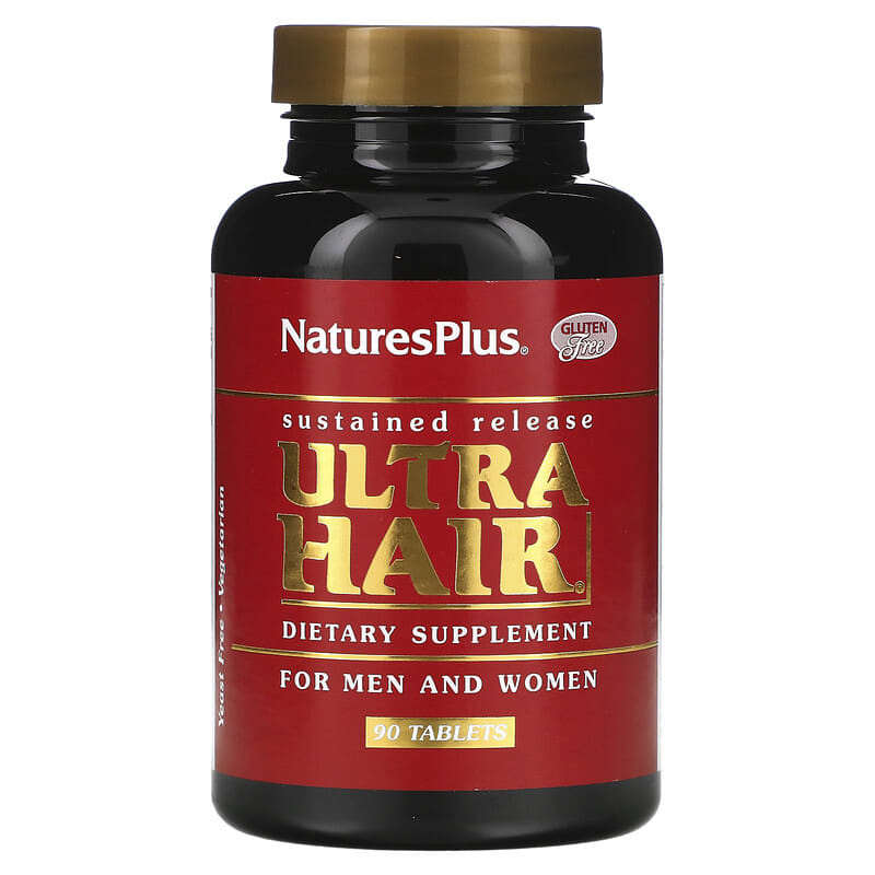 NaturesPlus Ultra Hair For Men & Women 90 Tablets 97467048423