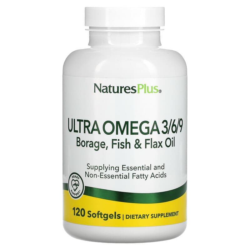 NaturesPlus Ultra Omega 3/6/9 120 Softgels 97467039698