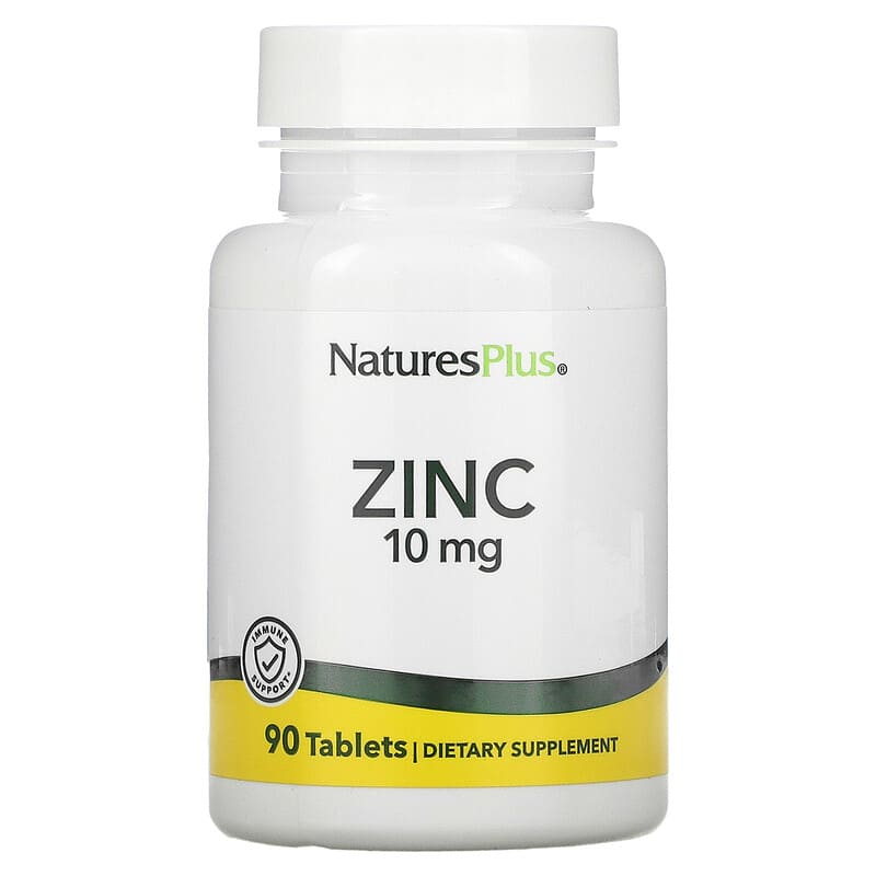 NaturesPlus Zinc 10 mg 90 Tablets 97467036307