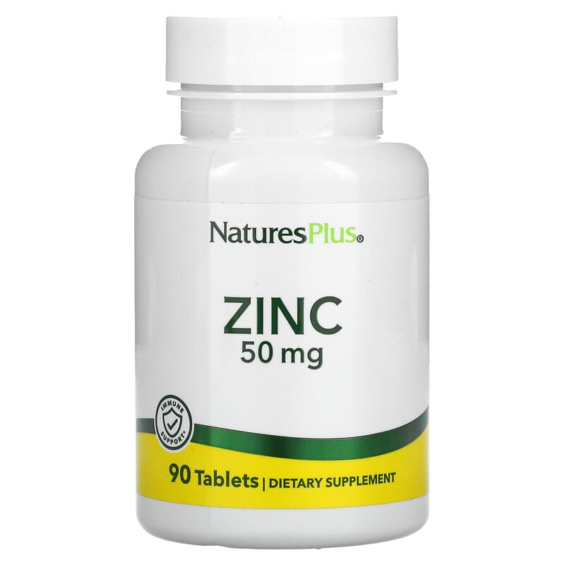 NaturesPlus Zinc 50 mg 90 Tablets 97467036451