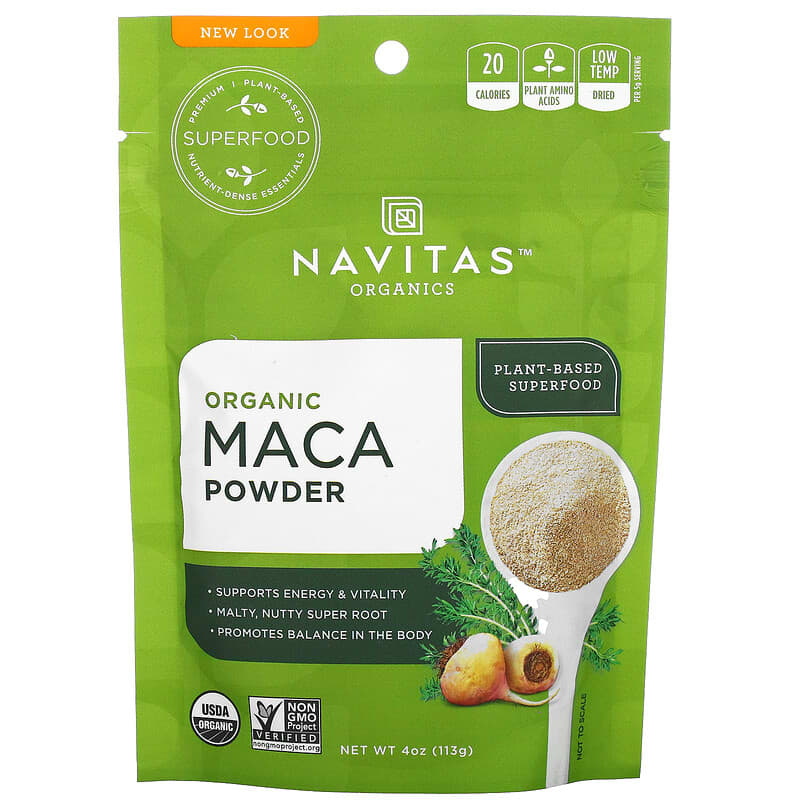 Navitas Organics Organic Maca Powder 4 oz (113 g) 811961020231