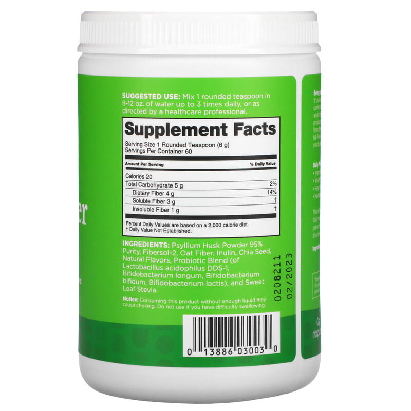 NB Pure, Daily Multi-Fiber, Coconut Lime, (360 g) 13886030030