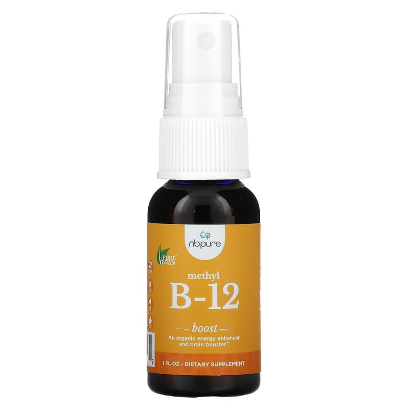 NB Pure Methyl B-12 Spray Boost 1 fl oz 13886710017