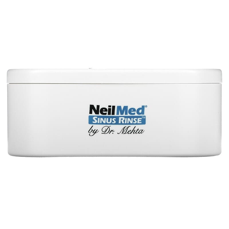 NeilMed, NasaDock Plus, Drying Stand with Sachets Storage, White, 1 NasaDock Plus Stand 705928919013