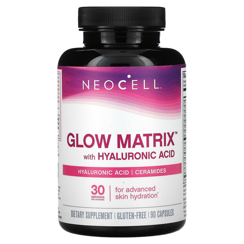 NeoCell Glow Matrix with Hyaluronic Acid 90 Capsules 16185129559
