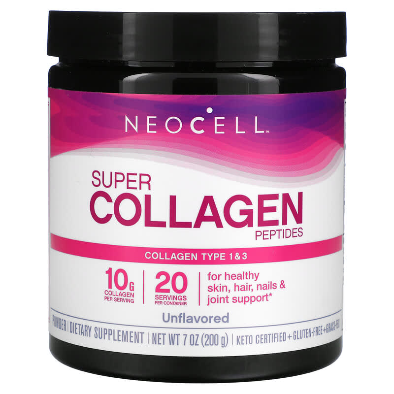 NeoCell Super Collagen Peptides Unflavored 7 oz (200 g) 16185019867