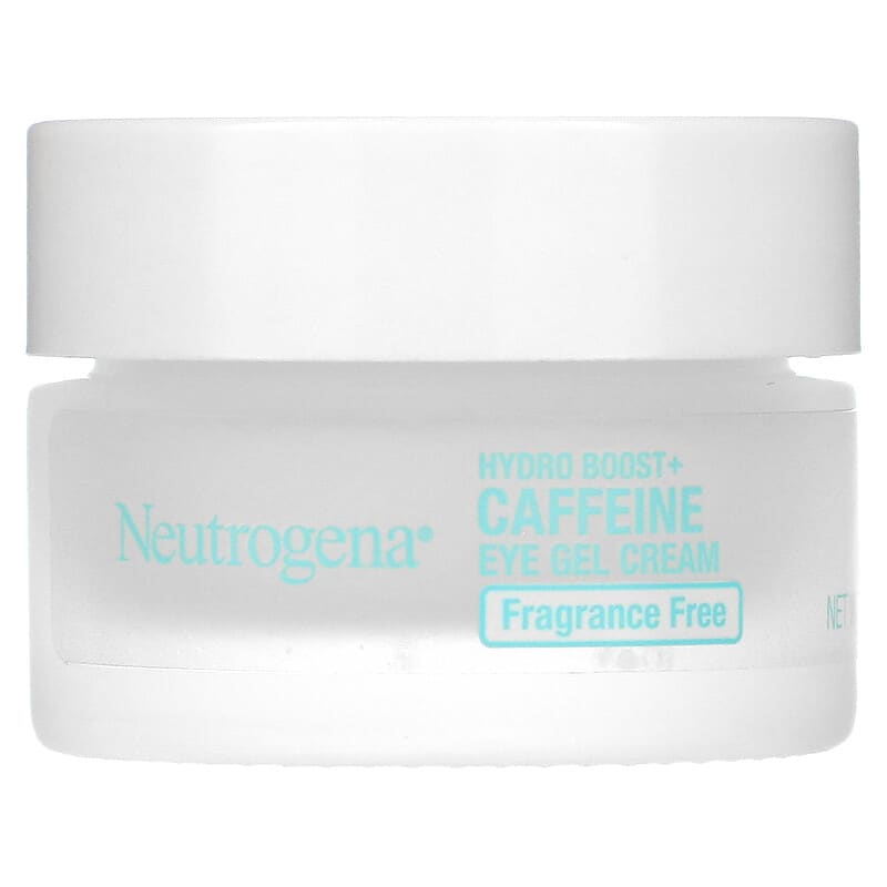 Neutrogena Hydro Boost + Caffeine Eye Gel Cream Fragrance Free 0.5 oz (14 g) 70501103913