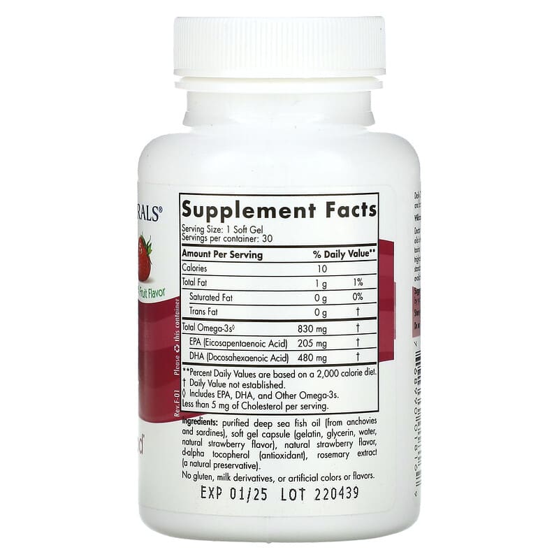 Nordic Naturals, Daily DHA, Natural Fruit , 30 Soft Gels 768990018169
