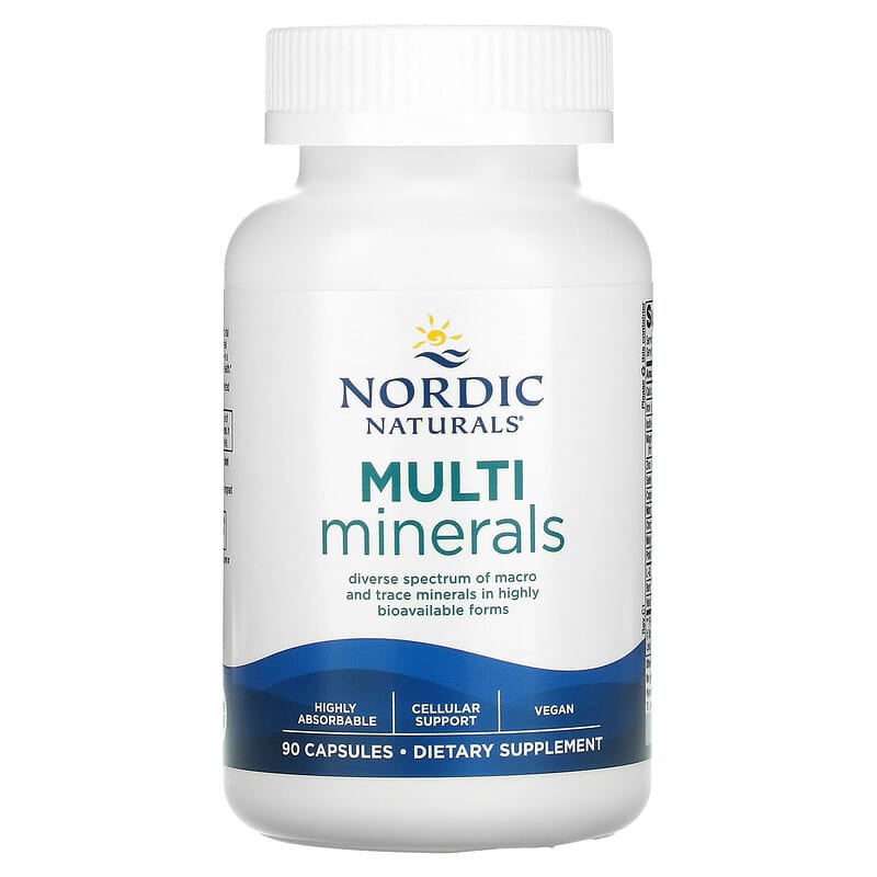 Nordic Naturals, Multi Minerals, 90 Capsules 768990015380