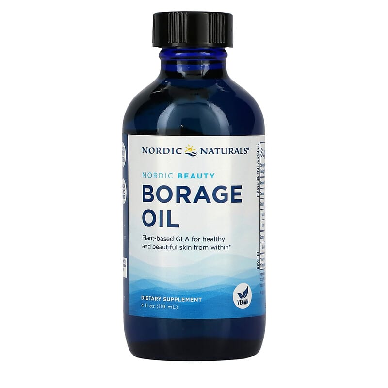 Nordic Naturals, Nordic Beauty, Borage Oil, 4 fl oz (119 ml) 768990016653