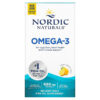 Nordic Naturals Omega-3 Lemon 345 mg 180 Soft Gels 768990037603