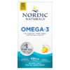 Nordic Naturals Omega-3 Lemon 345 mg 60 Soft Gels 768990017605