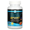 Nordic Naturals Sport Vitamin C Gummies Tart Tangerine 125 mg 120 Gummies 768990301629