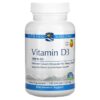 Nordic Naturals Vitamin D3 Orange 1,000 IU 120 Soft Gels 768990016011