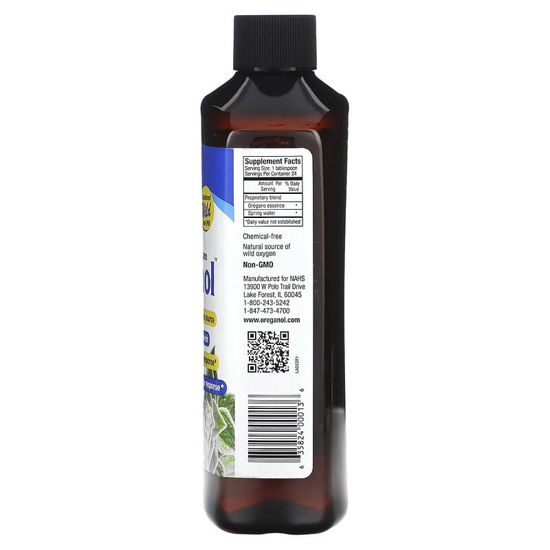 North American Herb & Spice Co., Oreganol, Juice of Wild Oregano, 12 fl oz (355 ml) 635824000136