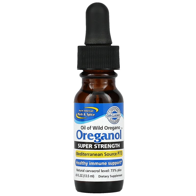 North American Herb & Spice Co. Oreganol Super Strength .45 fl oz (13.5 ml) 635824002277
