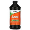 NOW Foods Acai Liquid Concentrate 16 fl oz (473 ml) 733739048042