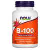NOW Foods B-100 100 Veg Capsules 733739004369