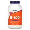 NOW Foods B-100 250 Veg Capsules 733739004383