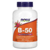 NOW Foods B-50 250 Tablets 733739004284