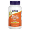 NOW Foods Black Currant Oil 500 mg 100 Softgels 733739017154