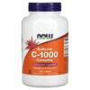 NOW Foods Buffered C-1000 Complex 180 Tablets 733739007025