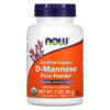 NOW Foods Certified Organic D-Mannose Pure Powder 3 oz (85 g) 733739028105