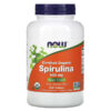 NOW Foods Certified Organic Spirulina 500 mg 500 Tablets 733739027009