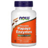 NOW Foods Chewable Papaya Enzymes 180 Lozenges 733739029706