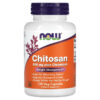 NOW Foods Chitosan Plus Chromium 500 mg 120 Veg Capsules 733739020253