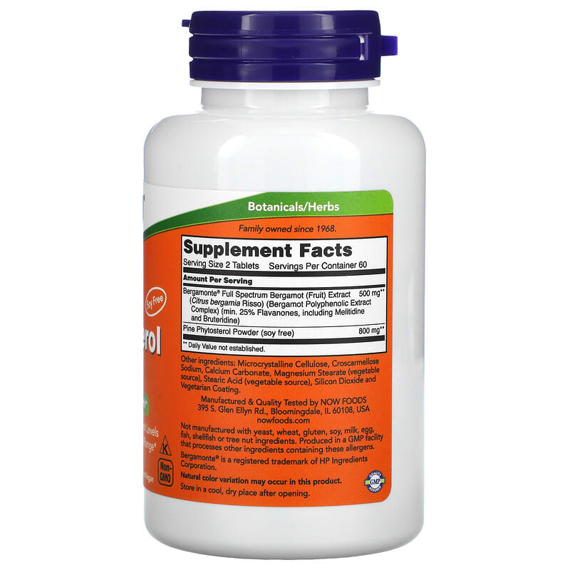 NOW Foods, Cholesterol Pro, 120 Tablets 733739035103