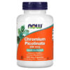 NOW Foods Chromium Picolinate 200 mcg 250 Veg Capsules 733739014221