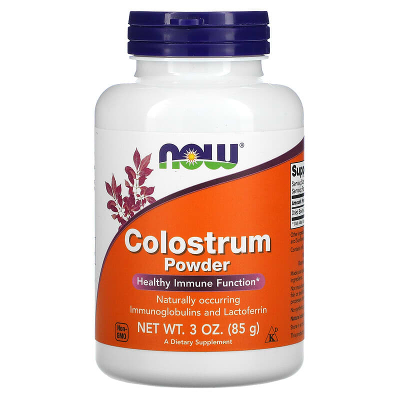 NOW Foods Colostrum Powder 3 oz (85 g) 733739032140