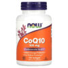 NOW Foods CoQ10 100 mg 150 Softgels 733739032096