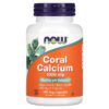NOW Foods Coral Calcium 1,000 mg 100 Veg Capsules 733739012739