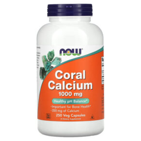 NOW Foods Coral Calcium 1,000 mg 250 Veg Capsules 733739012791