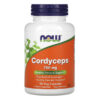 NOW Foods Cordyceps 750 mg 90 Veg Capsules 733739030054