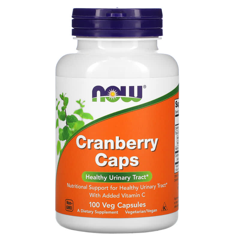 NOW Foods Cranberry Caps 100 Veg Capsules 733739032300