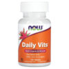 NOW Foods Daily Vits Multi Vitamin & Mineral 100 Tablets 733739037701